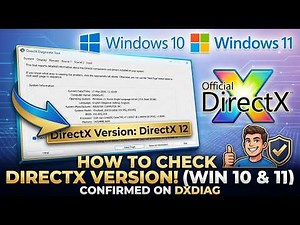 What DirectX Do I Have? How to Find Out on Windows 10 & 11 ?