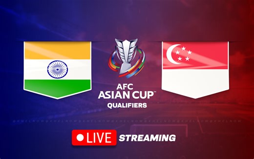 Singapore vs India Live Streaming: Where to watch the AFC Asian Cup 2027 qualifier?