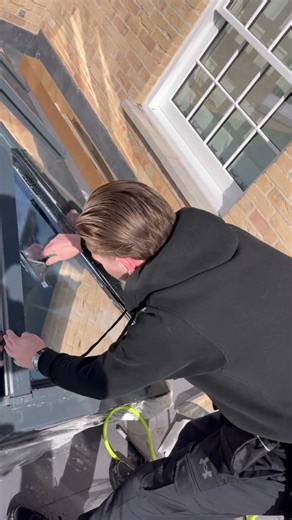 How We Protected This Space from Heat, UV and Glare | Window Film Install on Skylight