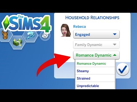 How To Change Romance Dynamics (Cheat) - The Sims 4