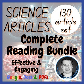 Complete 130 Science Reading Comprehension Passages & Questions Bundle