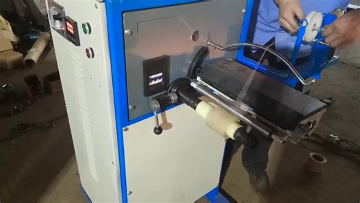 Split Film Thread Spool Winder Fiber Spool Winding Machine