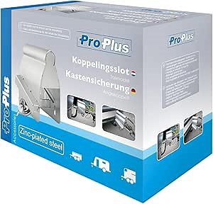 ProPlus 341326S Coupling Driving Hitch Lock with Discus Lock