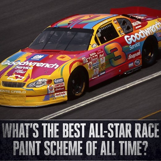 For 33 years, we've seen some extremely cool paint schemes in the NASCAR All-Star Race. | NASCAR on USA