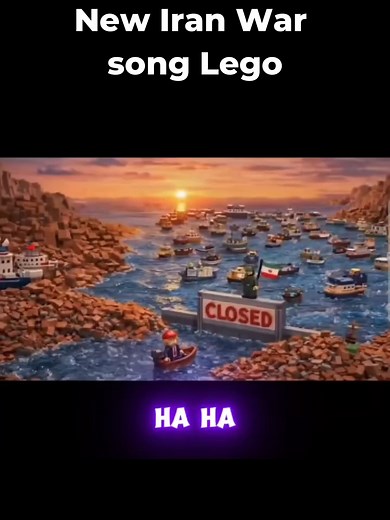 Iran War Song: Market Manipulation with Lego - Trump