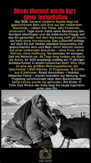 Arktis 1928 – Das Luftschiff, das nie zurückkehrte #ErsterWeltkrieg #Arktis