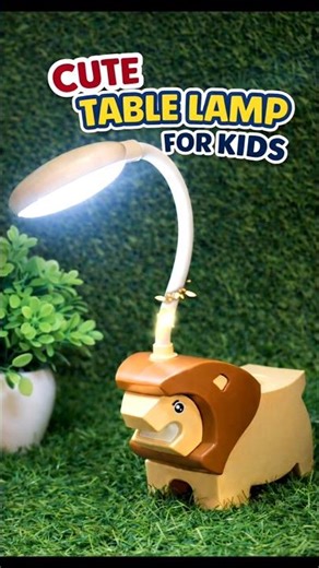 Cute Lion Table Lamp for Kids | बच्चों के लिए सबसे प्यारा टेबल लैंप #shorts