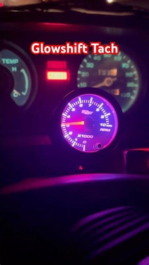 Glowshift Tachometer install in the 1978 Honda Civic. #Glowshift #hondacivic