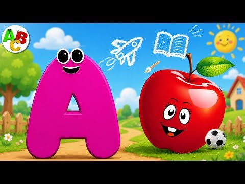 ABC Phonics Song 🔤 | A is for Apple 🍎 | Learn Letter A Sound | Preschool Learning 2026