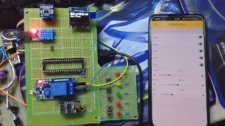 esp8266wifi模块，连接手机机智云APP，会从网上设置数据点，编写程序更改，控制按键和显示数据