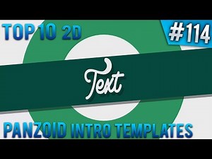 TOP 10 Panzoid 2D intro templates #114 (Free download)