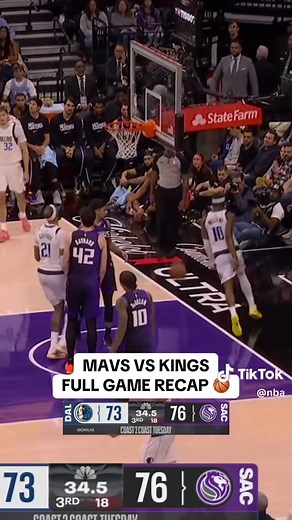 Dallas Mavericks vs Sacramento Kings Game Recap