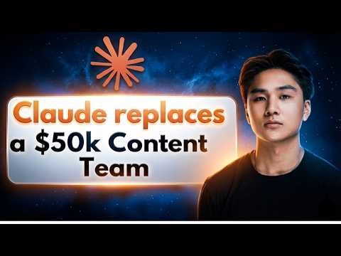 Claude Code Replaces Your $50k Linkedin Content Team (in under an hour)