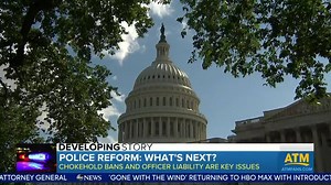 4.6K views · 88 reactions | PUSH FOR REFORM: In an effort to reform police departments, many states are moving to ban chokeholds, and there's a new debate on whether people should be able to sue police officers. ABC News' Alex Presha reports. | World News Now | Facebook