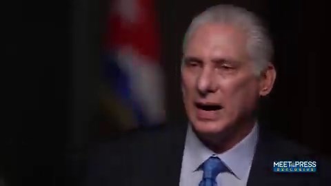 MSNBC asked Cuba’s President:“Would you be willing to step down to save the people of Cuba?”His response:“Is that question from you or is it coming from the US State Department?”This is American journalism in 2026. A correspondent flies to Havana and asks a foreign head of state whether he’ll resign — a question that has never once been asked of an American president overseeing a war that killed 182 people in Lebanon in a single day.