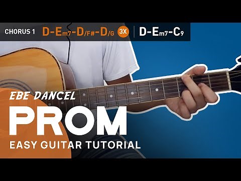 PROM Guitar Tutorial | Ebe Dancel