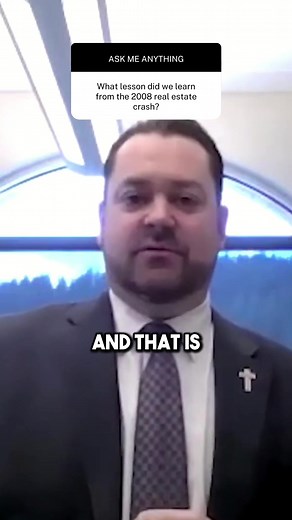 What we learned from the 2008 real estate crash! 👆 Lee Arnold emphasizes the importance of sticking to safe, consistent investments like affordable housing. While it's fine to chase bigger opportunities, don't lose focus on the basics. Learn more about smart real estate investing with the Lee Arnold System. Visit our website for insights and guidance! #Home #realestate #FinancialFreedom #PersonalFinance #FinancialPlanning #realestateeducation #investing