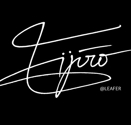 E, F, Gのオシャレなサインアイデア集