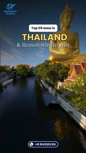 "🏖️Top 5 Places To Visit In Thailand ✨"Thailand Travel Guide 2026"