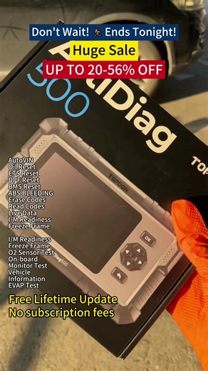 Unbeatable Flash Sale on Professional OBD2 Scanner