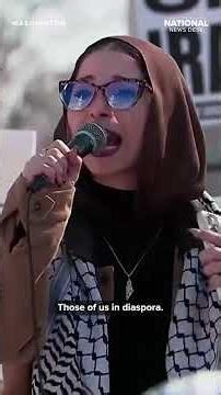 Protestors react to strikes on Iran, call out President Trump