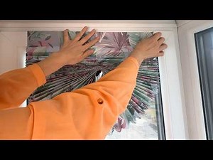 No more buying blinds – make stunning DIY window shades in 10 minutes!