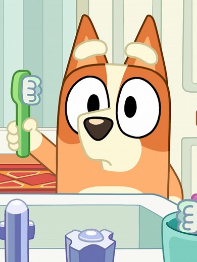 Robo Bingo: Fun Tooth Brushing with Bluey Characters