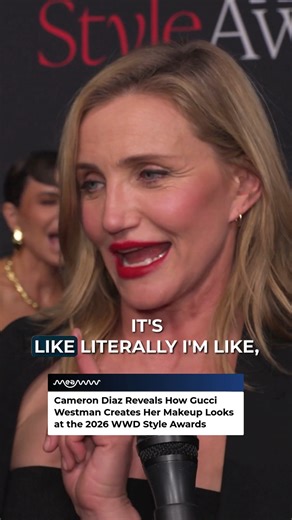 Cameron Diaz proves again that effortless beauty never goes out of style, especially when it’s rooted in confidence, not trends. #CameronDiaz #GucciWestman #WWDStyleAwards #HollywoodStyle #CelebrityFashion | MEAWW Entertainment