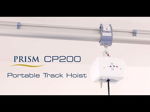 Using a Prism CP200 Portable Track Hoist with Multiple Ceiling & Gantry Track Installations