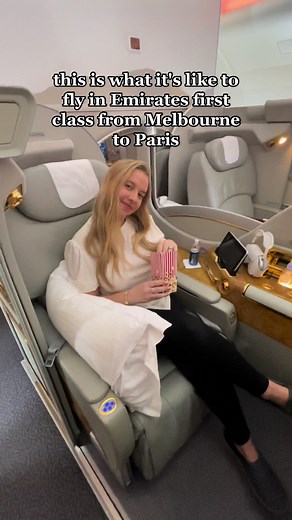 Luxury Travel Experience on Emirates First Class: A380 Flight
