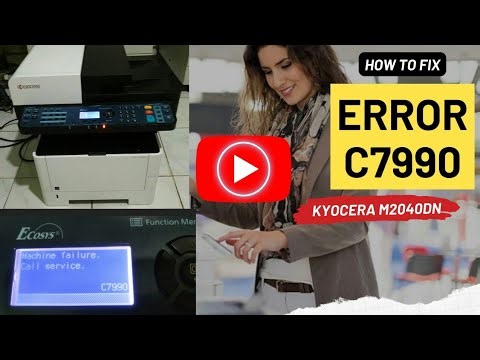 Error C7990 KYOCERA M2040DN 👉 This is The Solutions
