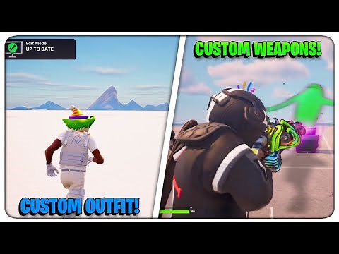 HOW TO GET CUSTOM WEAPONS In FORTNITE CREATIVE 2.0!