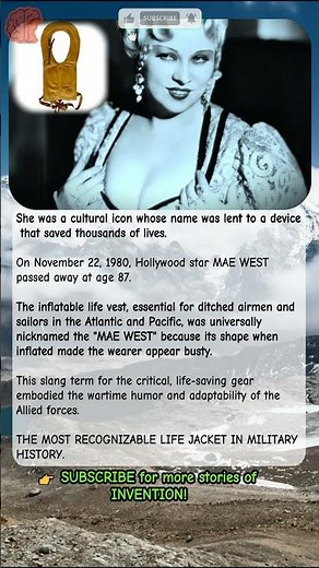 Death of Mae West: The WWII Life Jacket Heroine | Iconic Military Kit | #shorts #wwii #history