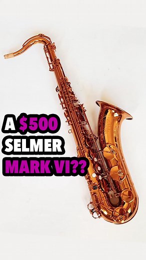 6.6K views · 73 reactions | Have you ever seen a Selmer Mark VI for a price that seemed too good to be true? Knock-offs are everywhere, here's how to avoid them. #sax #saxophone #markvi #bettersax | Better Sax | Facebook