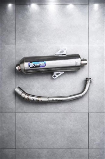 Knalpot Standar Racing inlet 38mm Nmax new Aerox New Aerox Alpha Nmax Turbo NEO Aerox Old Nmax Old Vario New Vario125KZR Vario Old Vario 160 Pcx150 PCX 160 Adv150 Adv 160 Lexi LX Lexi 125 dll Original Brazzer Exhaust