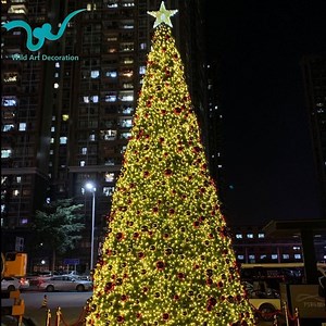 [Hot Item] Regular PVC Branches Lighting Giant Christmas Tree for Outdoor