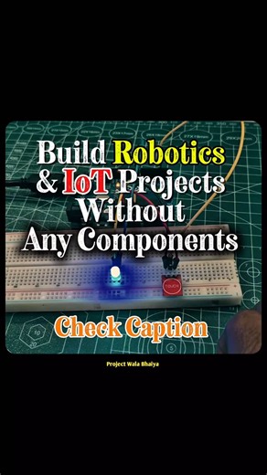 Project Wala Bhaiya | DIY Electronics & Tech on Instagram: "Robotics & IoT banana chahte ho par Arduino, ESP32 aur sensors tak nahi? Relax—tumhe abhi kuch kharidne ki zaroorat hi nahi. Yeh 5 FREE simulators mein tum Arduino, ESP32, IoT networks aur dashboards pura virtual bana sakte ho: ◆ Wokwi – Arduino/ESP32 realtime simulation ◆ Tinkercad – Beginners ke liye drag-drop circuits ◆ IoTify – Virtual MQTT IoT setup ◆ Proteus – Pro-level microcontroller simulation ◆ ThingsBoard – IoT dashboards bin