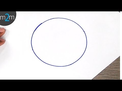 ✅ How to make a perfect circle without a compass