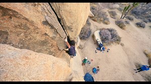 Can’t get enough of Joshua Tree! Rock climbing in an iconic desert landscape