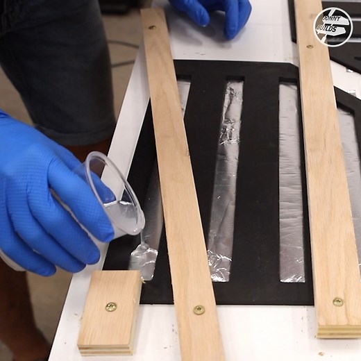 How To Build an ORIGAMI Folding Door | Jonny Builds