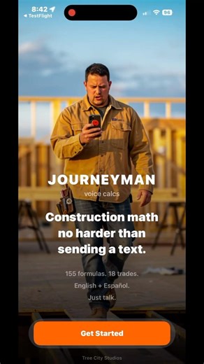 I built a voice first job site calculator