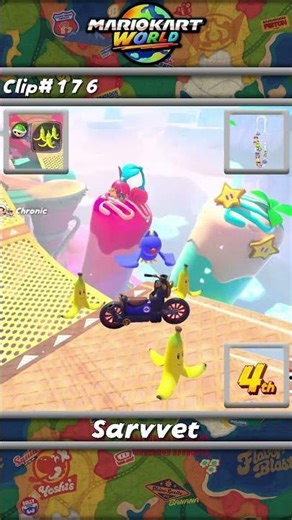 Mario Kart World Clip 176 #shorts #gaming #mariokart