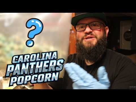 DIY Carolina Panthers Popcorn - Easy Tutorial