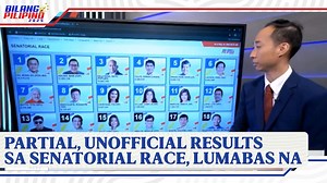 291K views · 3K reactions | Base sa partial, unofficial results as of 8:44 p.m., kasalukuyang nangunguna si Sen. Bong Go na may 14 milyong boto na sinundan nina dating senador Bam Aquino, Sen. Bato dela Rosa, ACT-CIS Rep. Erwin Tulfo, at former senator Kiko Pangilinan. #BilangPilipino #BilangPilipino2025 #2025Elections #BayanAngIpanalo #News5 For more latest stories, visit us at www.news5.com.ph | News5 | Facebook