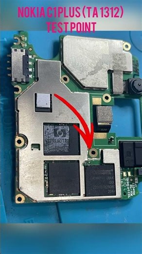 Nokia C1 Plus (TA 1312) Test Point