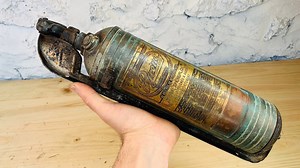 From rust to glory: Fire extinguisher restoration