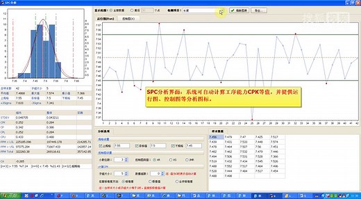 文件管理系统之SPC分析功能操作视频演示
