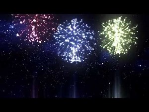 Chroma Key Colour Fireworks Party HD - Footage PixelBoom