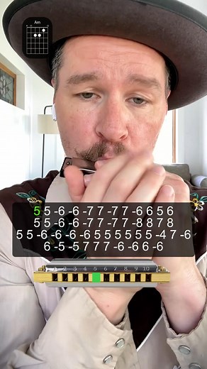 Ghost Riders in the Sky Harmonica and Guitar TutorialMy music books kaseysmusicmethod.com#harmonica #harmonicatutorial #tutorial #fyp #lesson #learn #blues #music #easy #fun #tabs #harptok #meme #ghostriders #guitartok | Kasey's Music Method