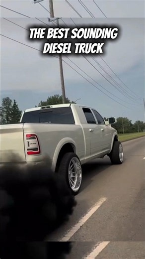 THE BEST SOUNDING DIESEL TRUCK! 2ND GEN SWAPPED 6.7 CUMMINS! #fyp #fast #diesel #ram #cummins
